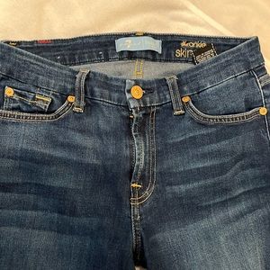 7 for all mankind Blue Jeans